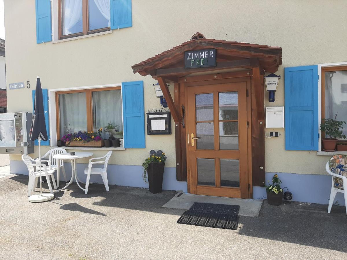 Gaestehaus Pension Waldhorn Weilen unter den Rinnen Kültér fotó