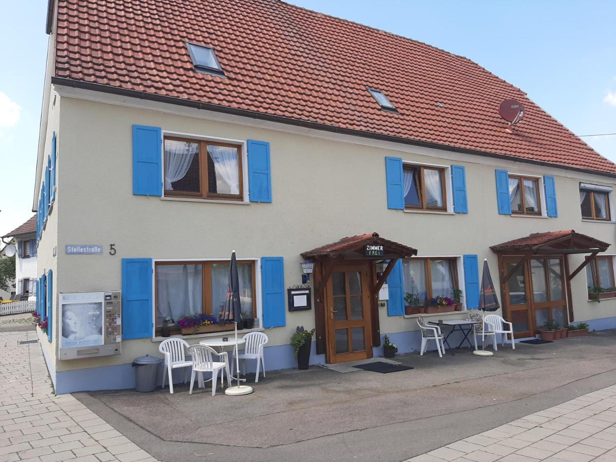 Gaestehaus Pension Waldhorn Weilen unter den Rinnen Kültér fotó