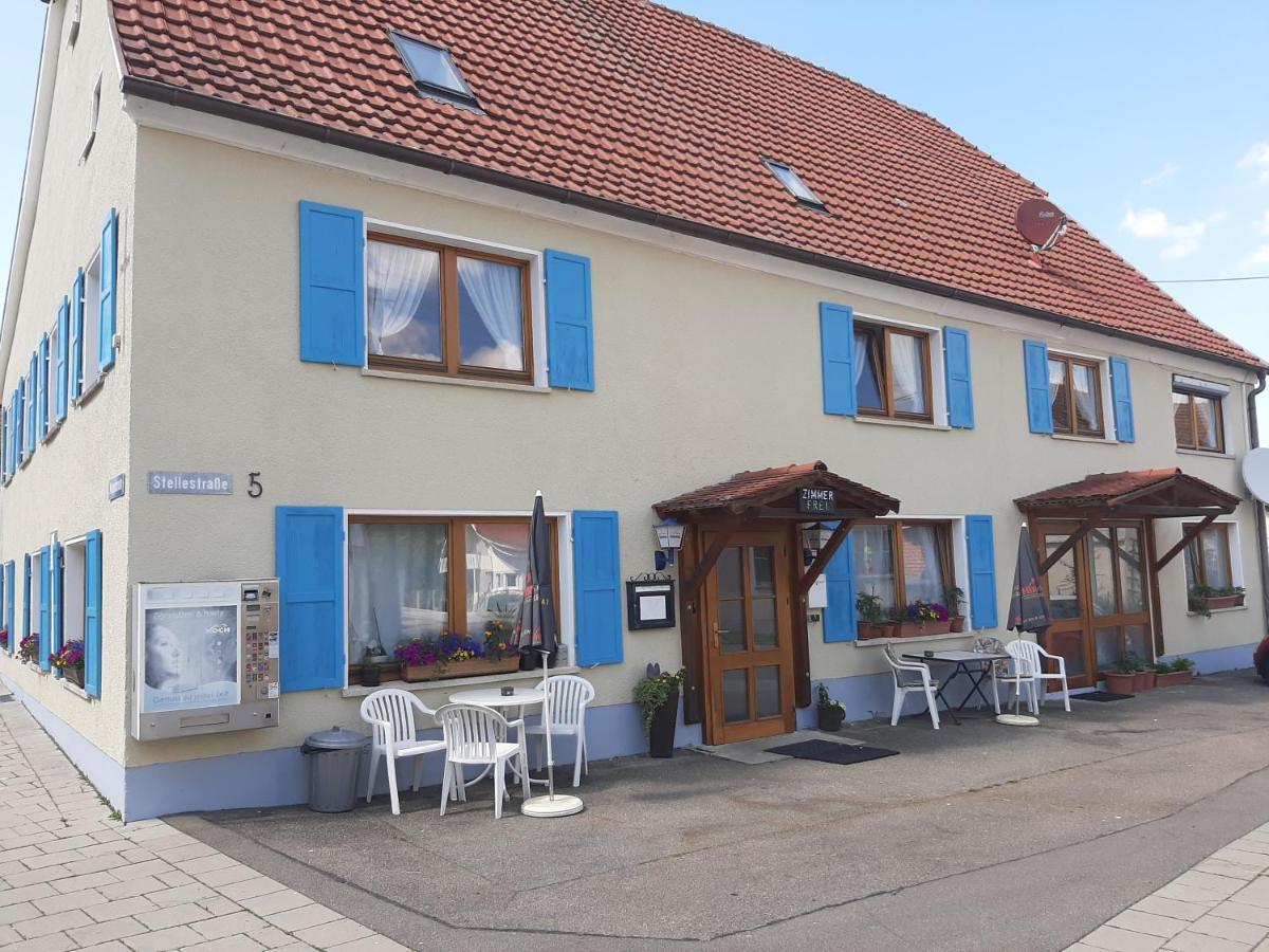 Gaestehaus Pension Waldhorn Weilen unter den Rinnen Kültér fotó