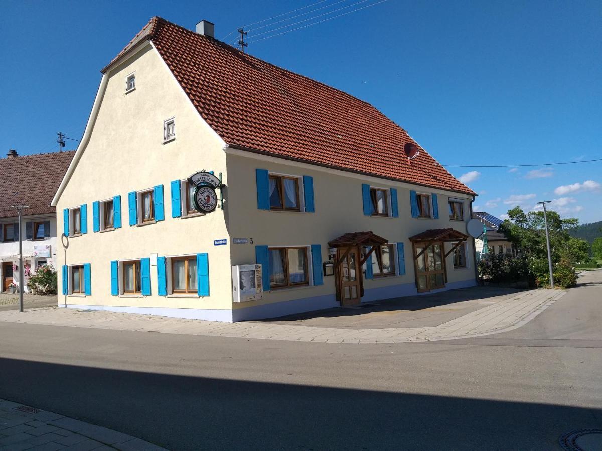 Gaestehaus Pension Waldhorn Weilen unter den Rinnen Kültér fotó