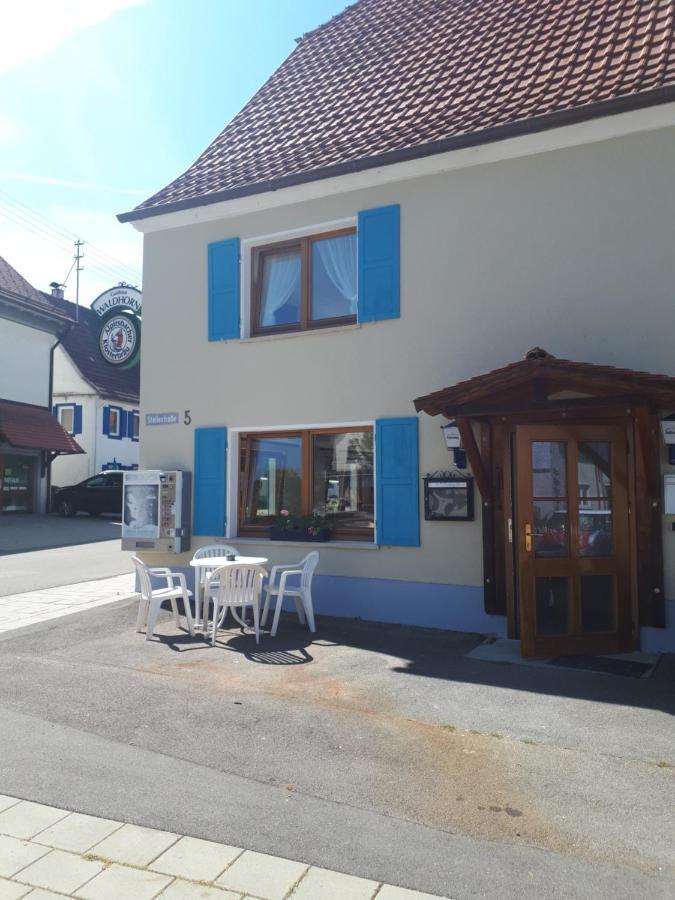 Gaestehaus Pension Waldhorn Weilen unter den Rinnen Kültér fotó